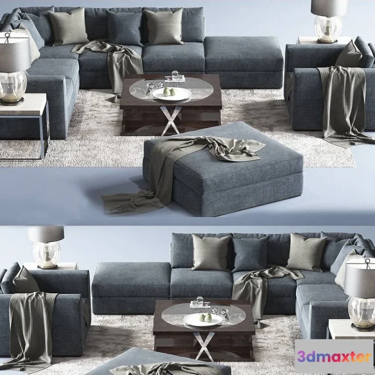 1635032 - furniture - Braque large sofa maxbrute 3D Max