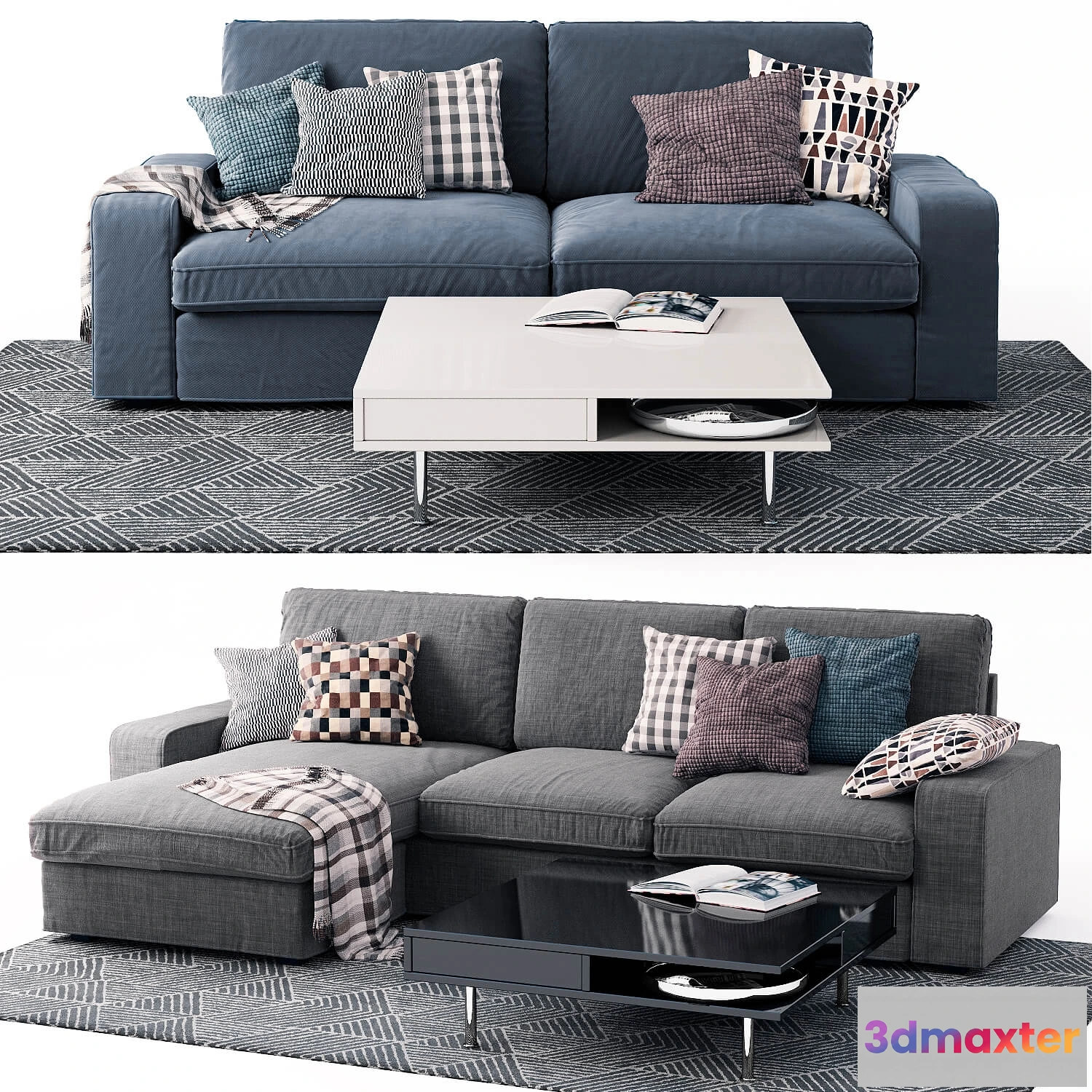 1635146 - furniture - Kivik sofa 3D Max
