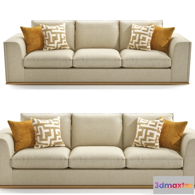 1635166 - furniture - Bernhardt Prague  sofa 3D Max