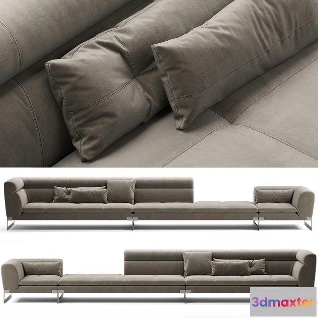 1635194 - furniture - Baxter viktor sofa 3D Max