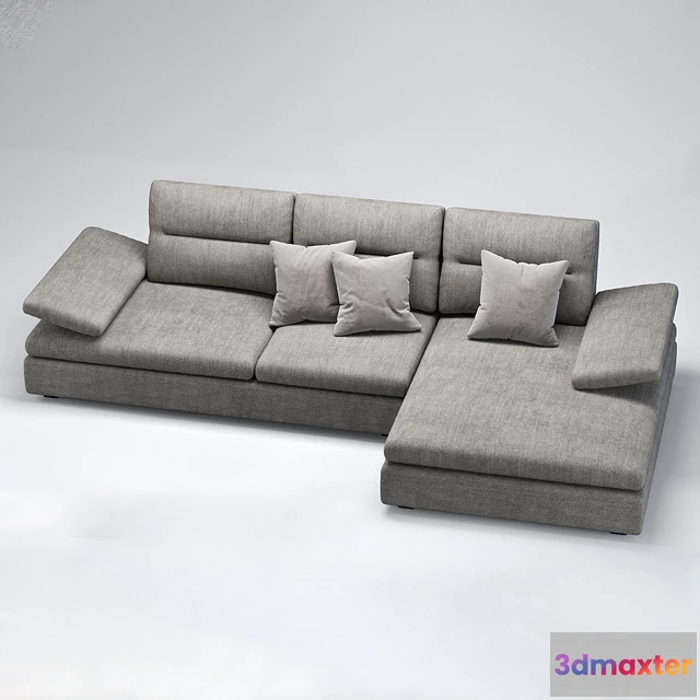 1635280 - furniture - Ateneo sofa 3D Max
