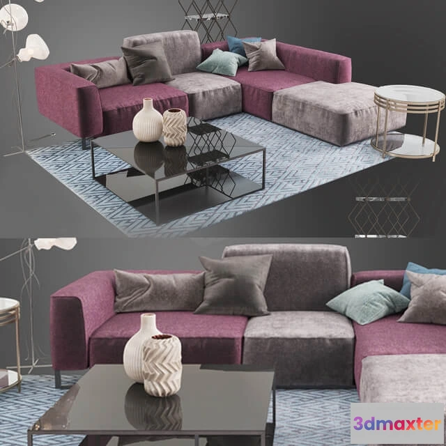 1635294 - furniture - Arketipo Inkas sofa 3D Max