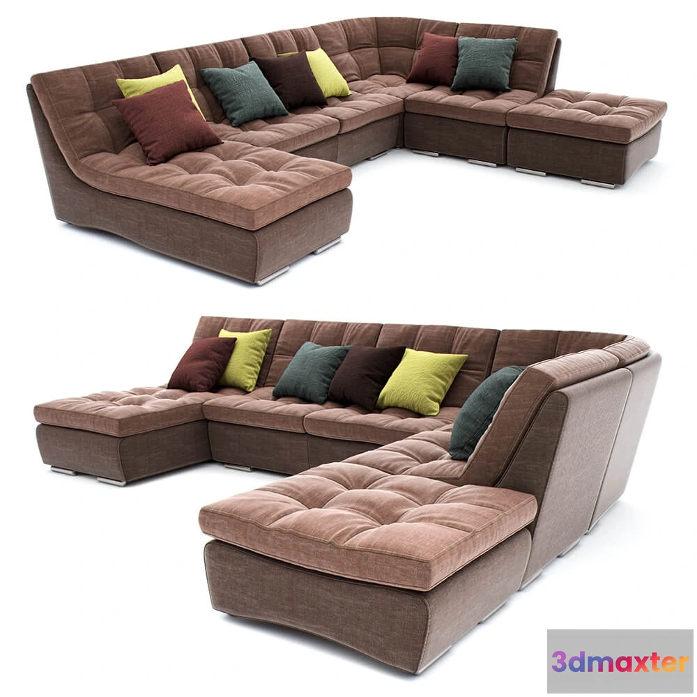1635384 - furniture - Alexander 2 sofa 3D Max