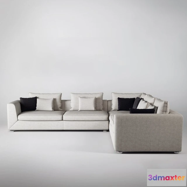 1635468 - furniture - Modular Sofa Minotti 3D Max