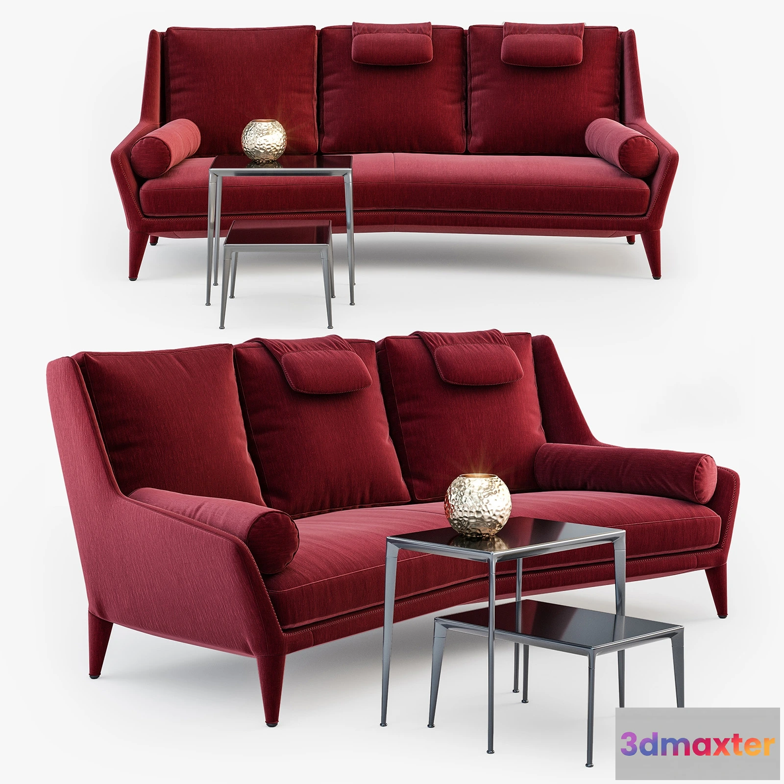 1635472 - furniture - Sofa B&B Italia Edouard ED225 3D Max