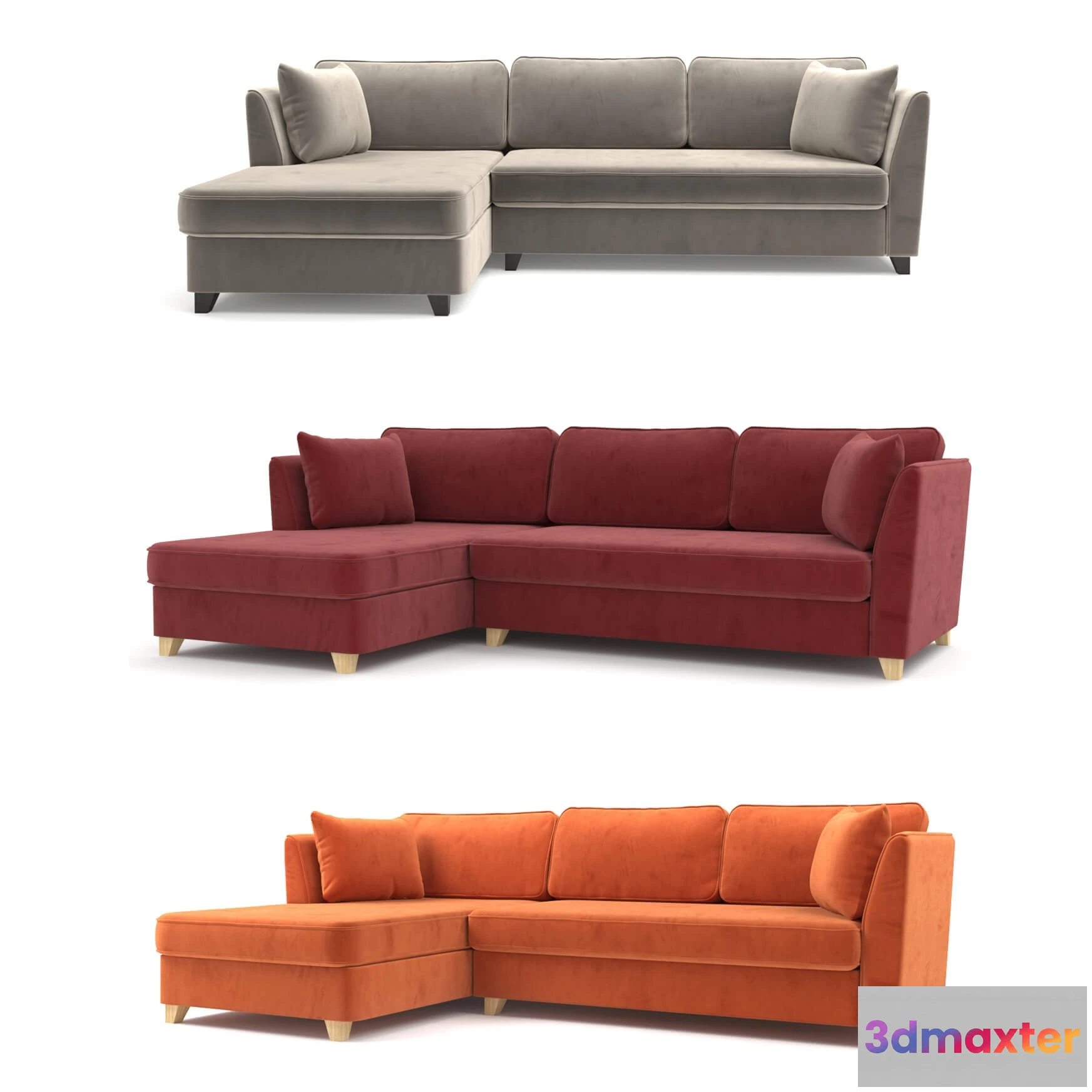 1635530 - furniture - Wolsly corner sofa 3D Max