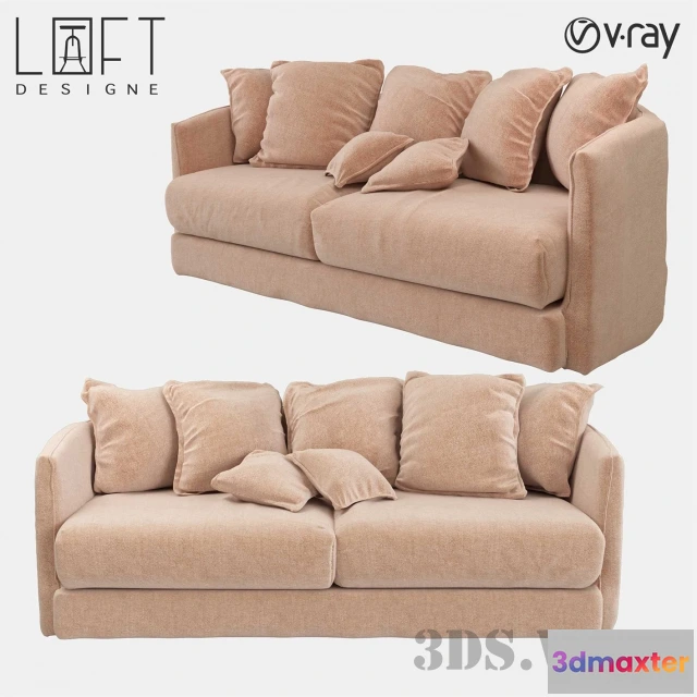 1635696 - furniture - Sofa LoftDesigne 3D Max