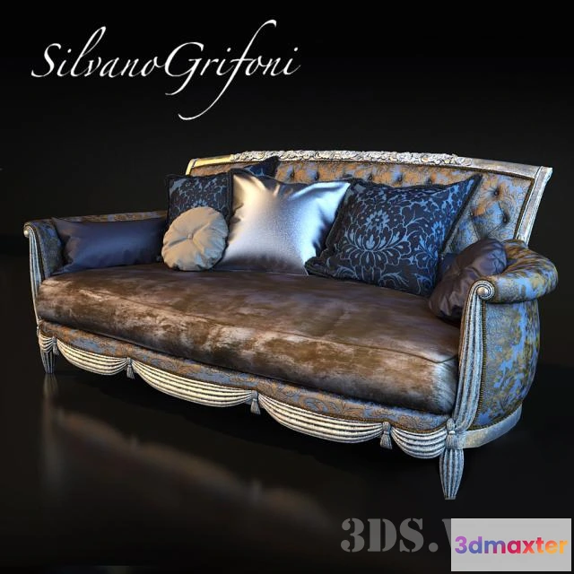 1635784 - furniture - Classic sofa 3D Max