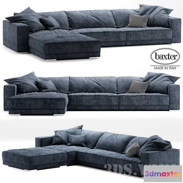 1635804 - furniture - Sofa baxter 3D Max