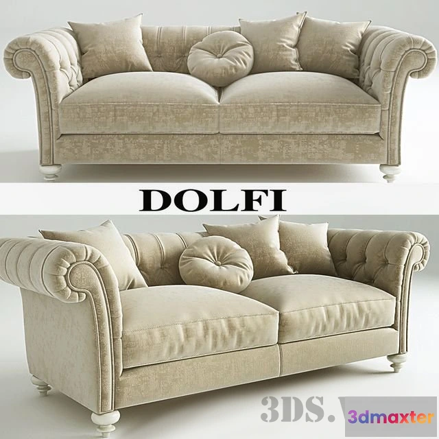 1635814 - furniture - Classic sofa 3D Max