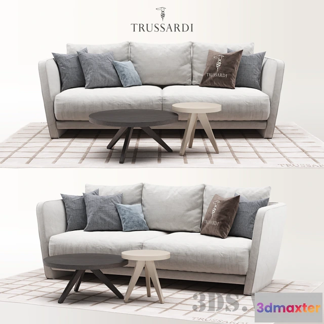 1635832 - furniture - Casa Lightshell sofa set 3D Max