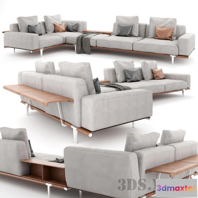 1635902 - furniture - Poltrona Frau  Let It Be 3D Max