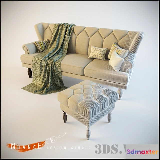 1636014 - furniture - Nuance sofa 3D Max