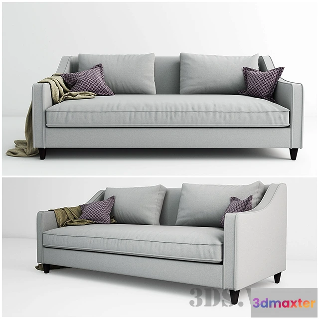 1636026 - furniture - Simple series double sofa 3D Max