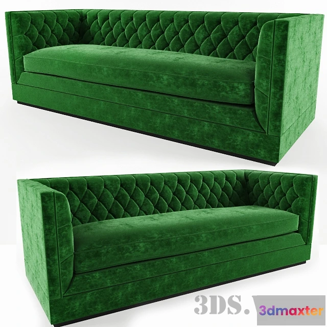 1636038 - furniture - Tuxedo sofa 3D Max
