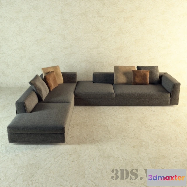 1636072 - furniture - Minotti sofa 3D Max