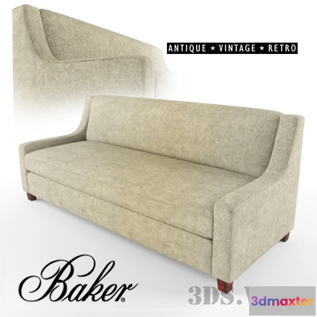 1636122 - furniture - Baker sofa 3D Max