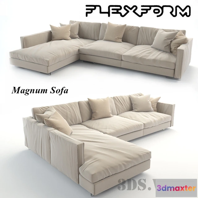 1636136 - furniture - Magnum Sofa 3D Max