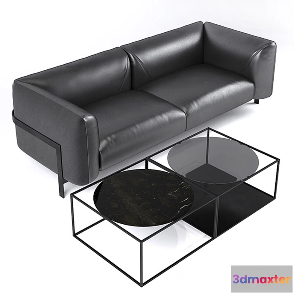 1636226 - furniture - Sofa Lobby Design Roche Bobois 3D Max