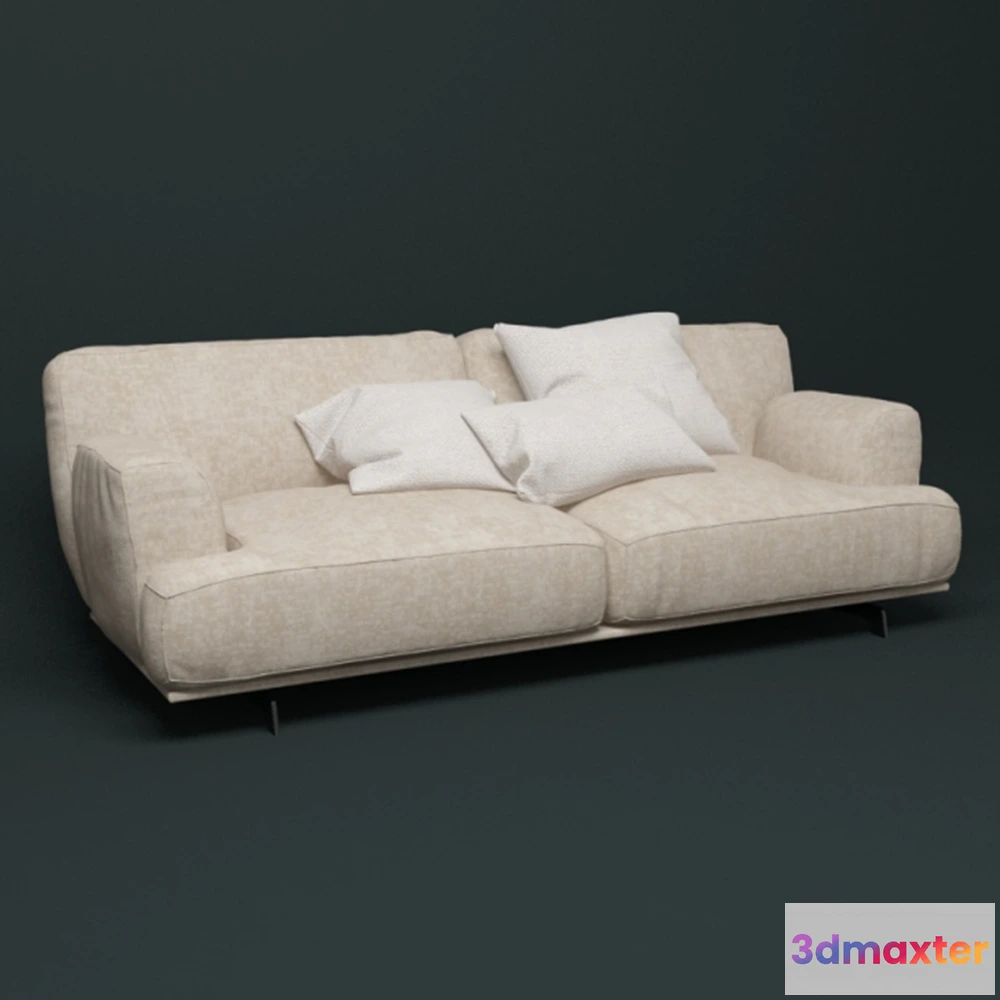 1636232 - furniture - Tribeca Poliform modular sofa 3D Max