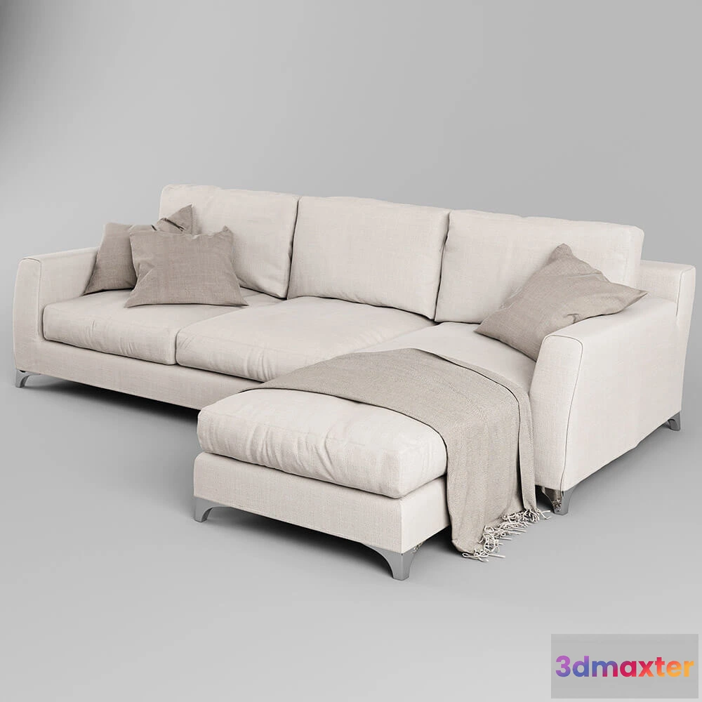 1636234 - furniture - Beautiful modern sofa 3D Max