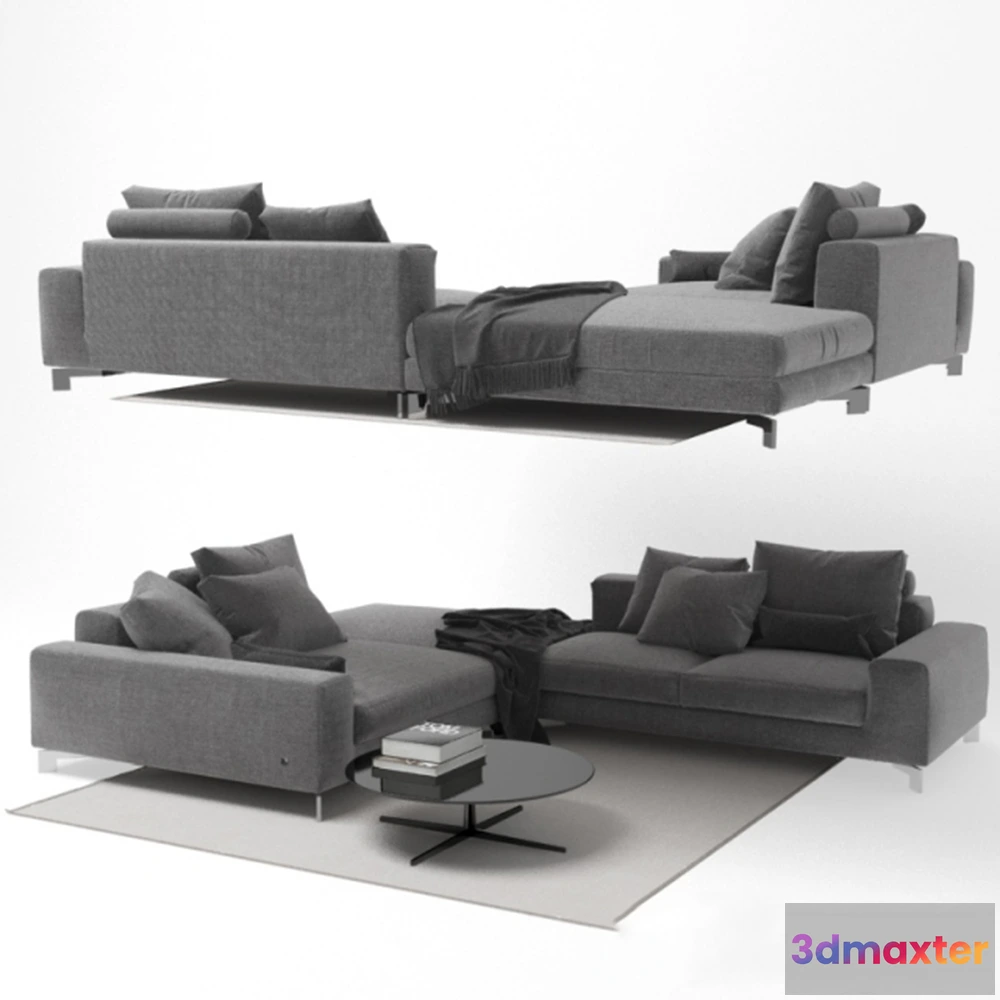 1636260 - furniture - Busnelli modular sofa 3D Max