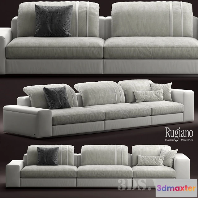 1636358 - furniture - Miami sofa by Rugiano 3D Max