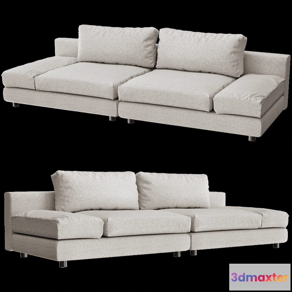 1636412 - Vibieffe - Sofa 845 Evo 3D Max