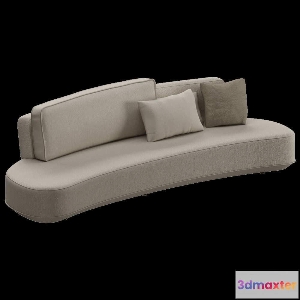 1636424 - Villevenete - Sofa Harlem 3D Max