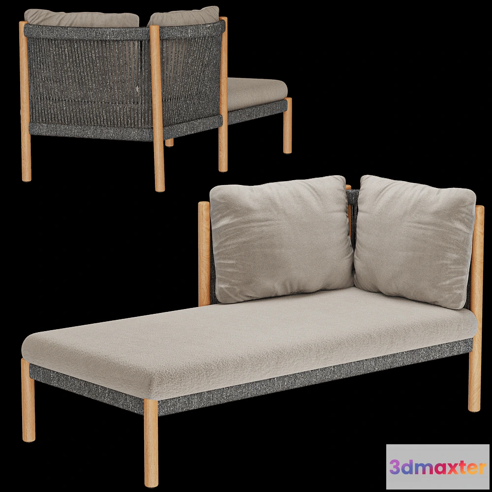 1636432 - Vincent Sheppard - Sofa Lento modular corner 3D Max