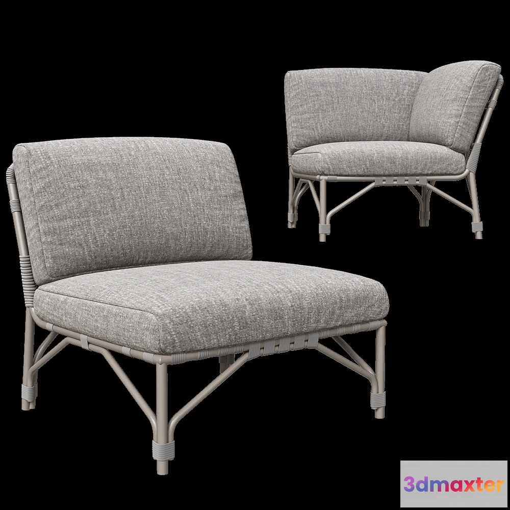 1636438 - Vincent Sheppard - Modular seating Lucy 3D Max