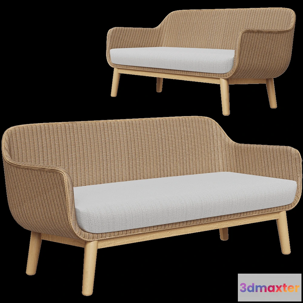 1636440 - Vincent Sheppard - Lounge sofa Alex 3D Max