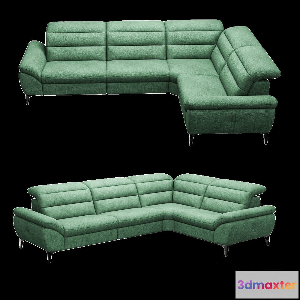 1636456 - WasserKRAFT - Sofa Daphne 2 3D Max