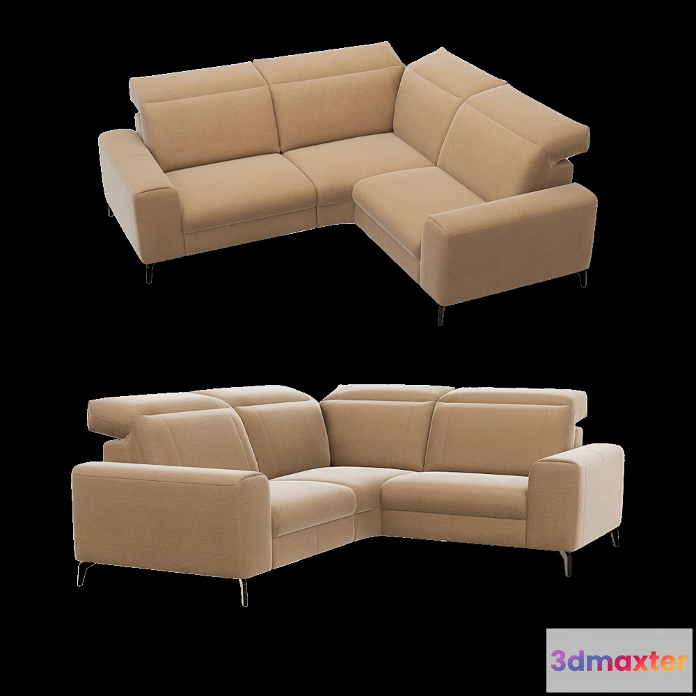 1636458 - WasserKRAFT - Sofa Donato 5 3D Max