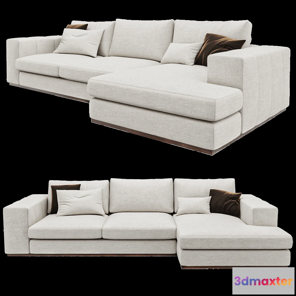 1636464 - WasserKRAFT - Sofa Charlie steel 3D Max