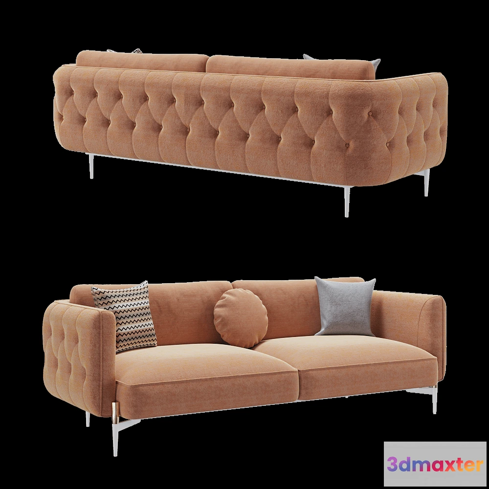 1636498 - ZZOK - Sofa Milosh tendence 701009 3D Max