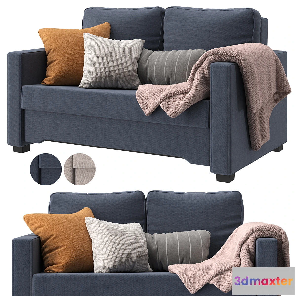 541671 - IKEA BACKSEDA 2-seater sofa bed 2 colors
