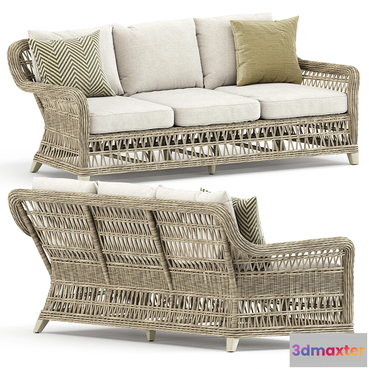 543403 - Arbor sofa 3 seat by Janus et Cie