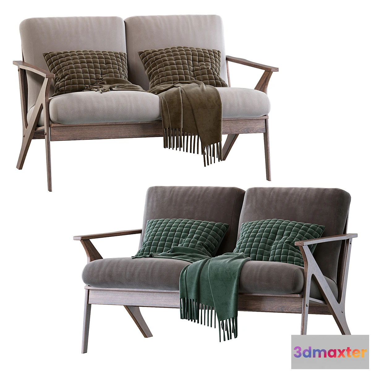 559145 - Baxton Studio Bianca sofa