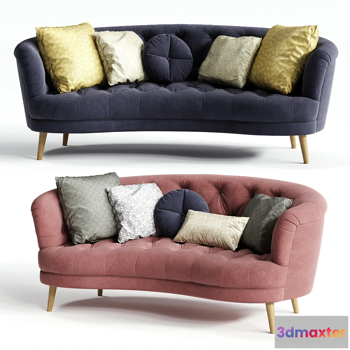 559359 - Alexander & James JEAN Midi and Maxi Sofa