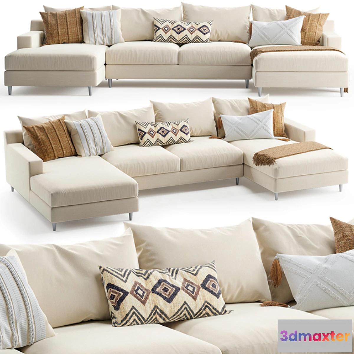 559697 - Sloan U-Sectional Sofa