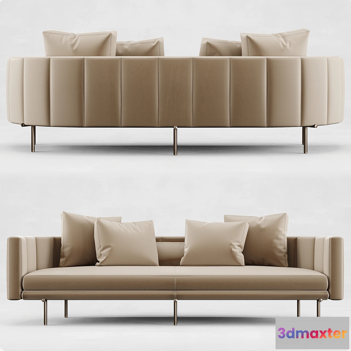 559709 - Minotti tori sofa