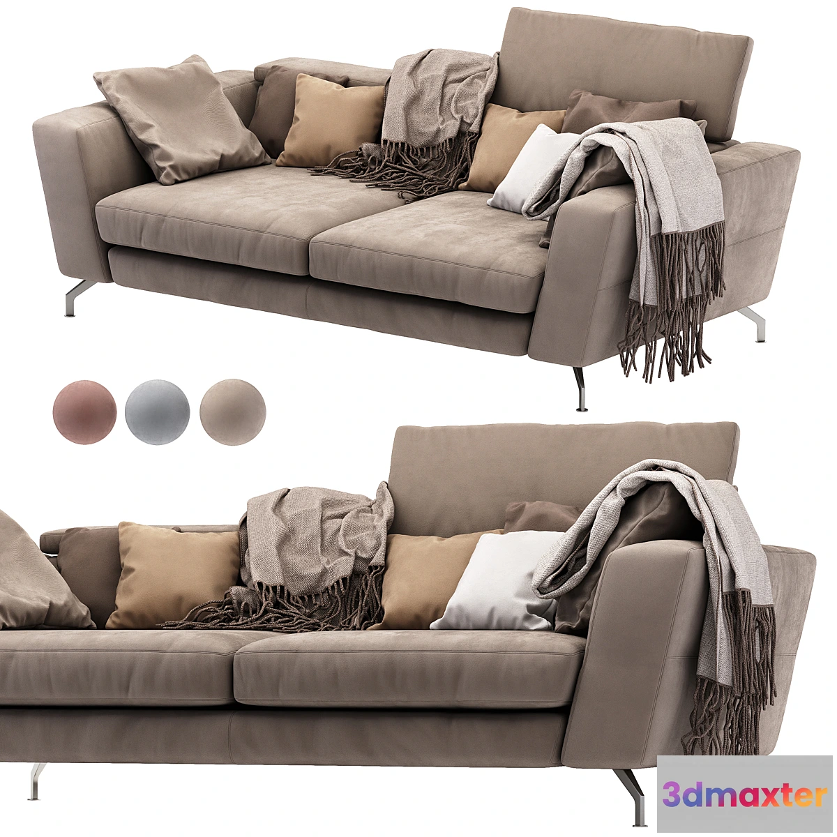 559781 - Bedding Kelly Divano 3 Posti