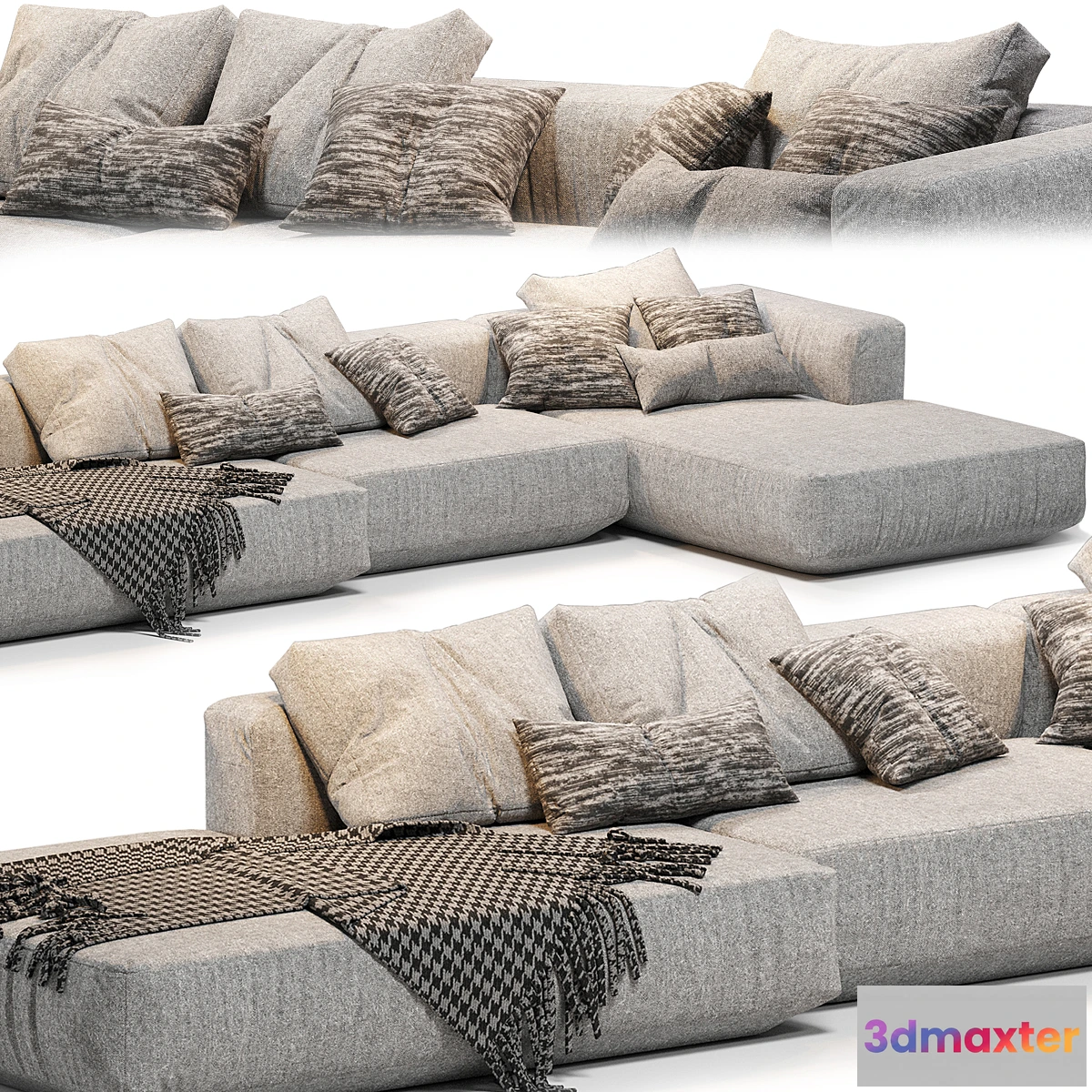 559793 - zanotta pianoalto gray