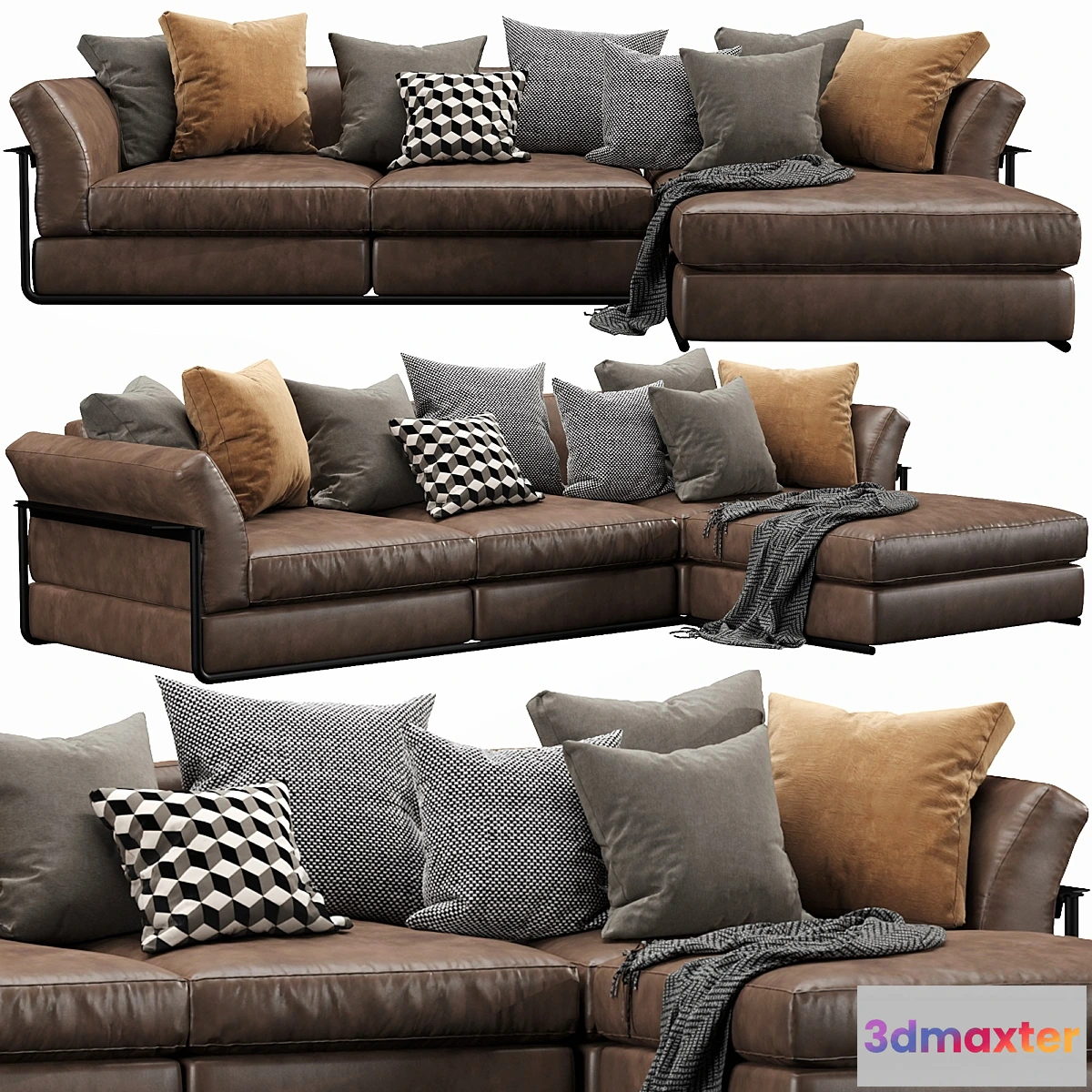 560087 - Flexform Zeno Chaise Lounge