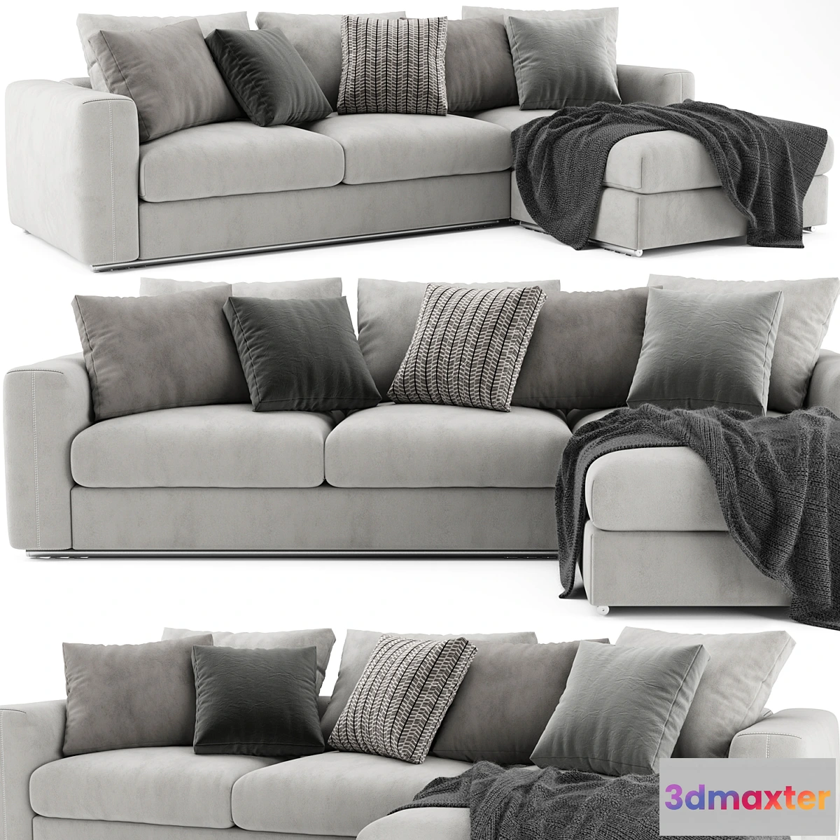 560201 - Flexform Asolo Sectional Sofa