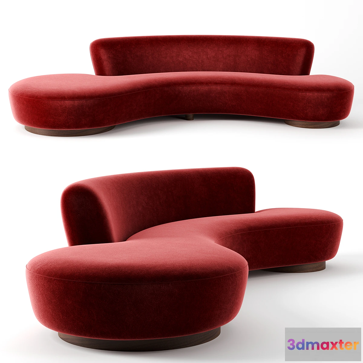 560209 - Serpentine Sofa by Vladimir Kagan
