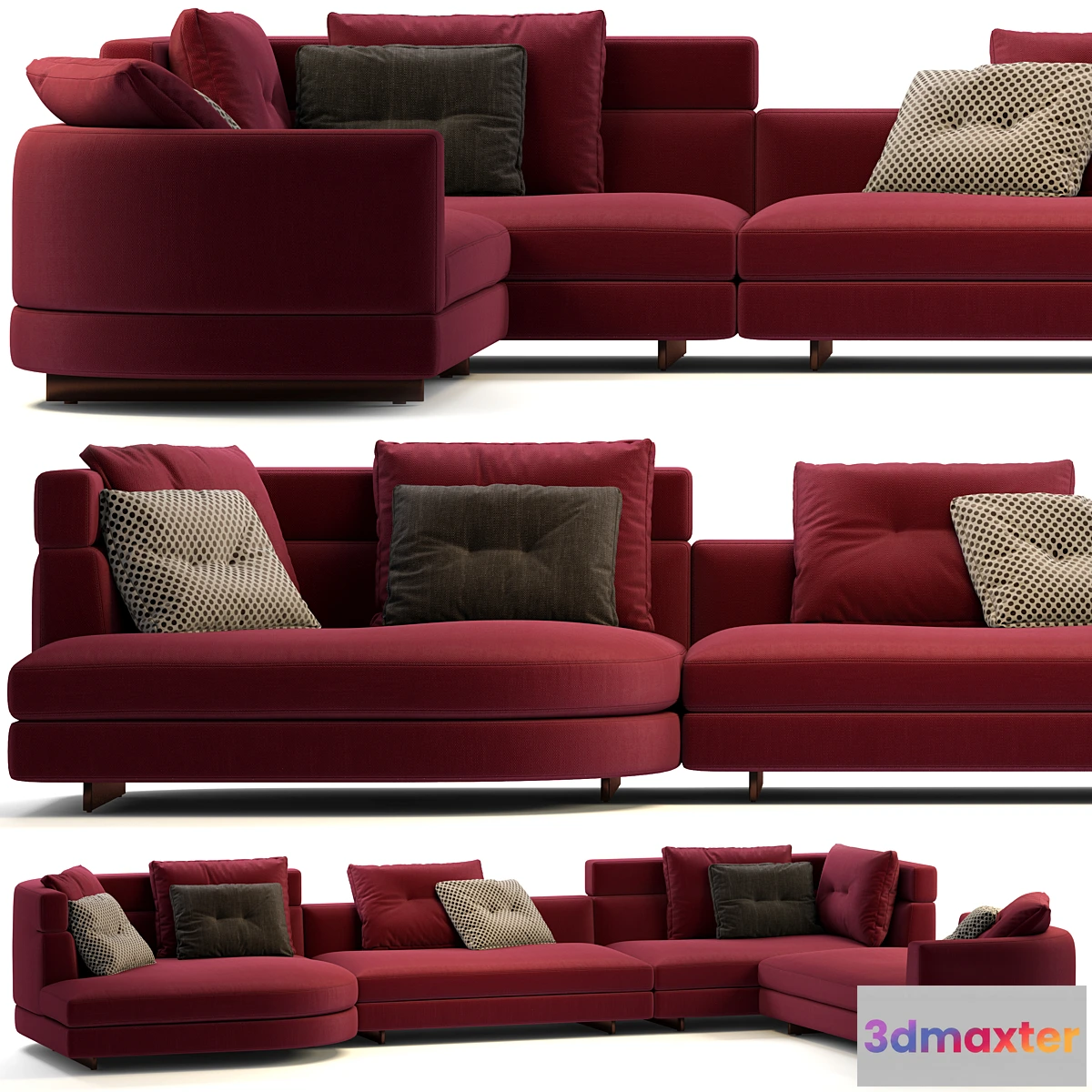 560259 - Minotti alexander sofa