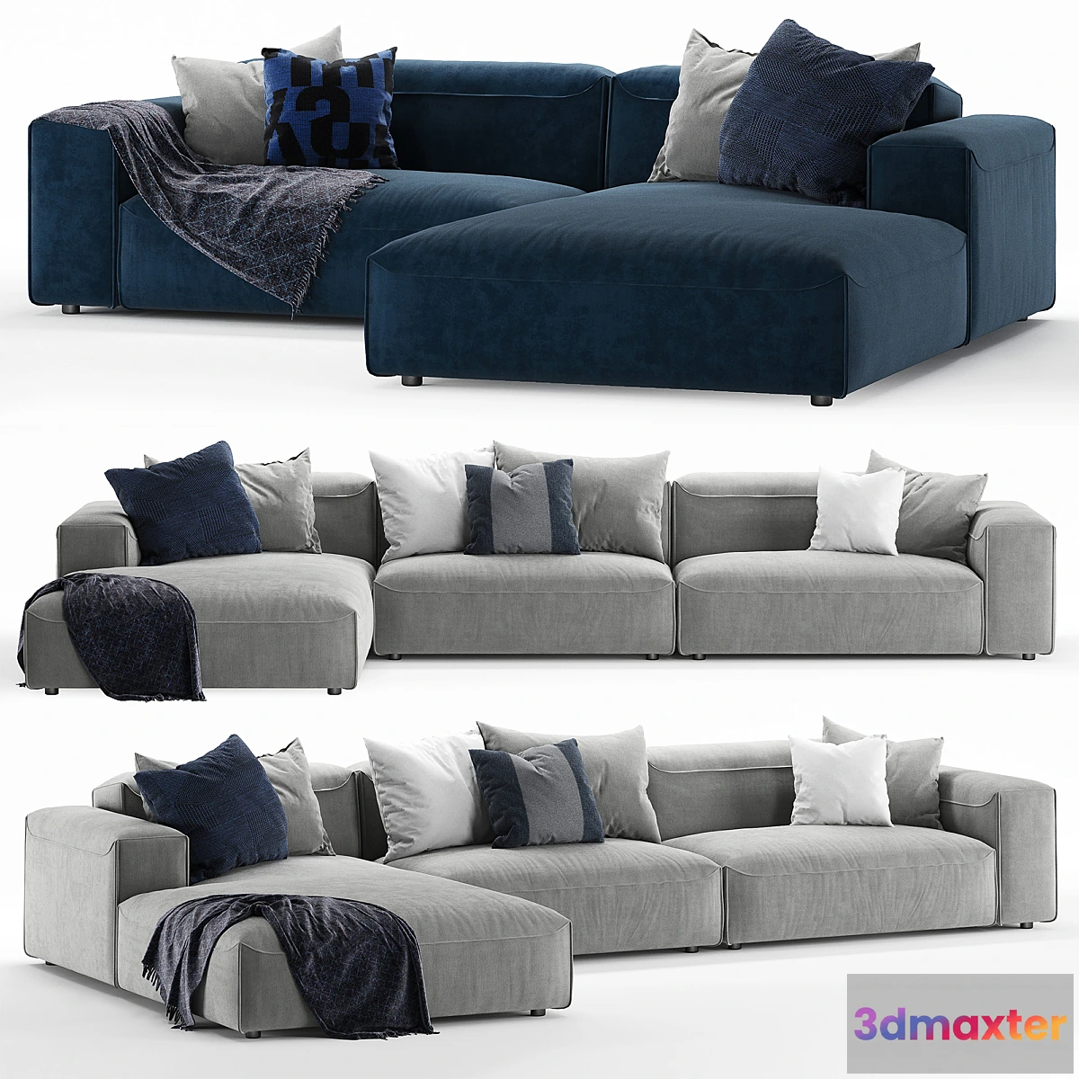 560351 - Rolf Benz 552 mio sofa set