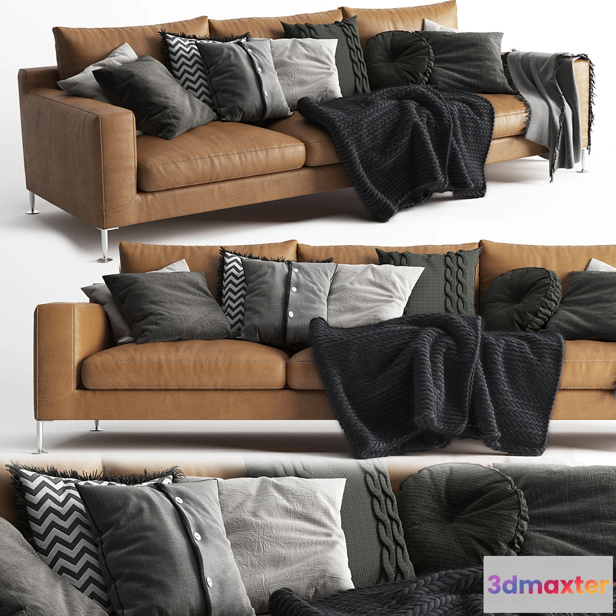 560359 - B & B Italia Harry Sofa Scandinavian Set